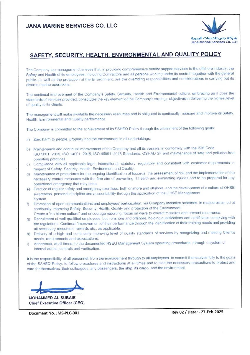 HSEQ Policy